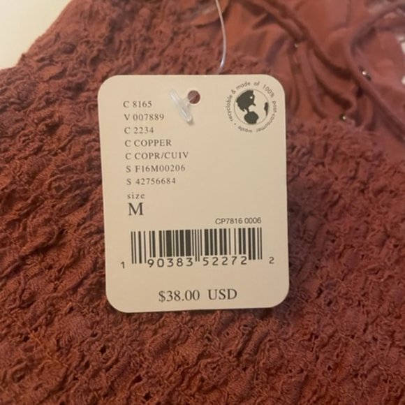 NWT M Free People Intimately FP Adella Longline Bralette - Picture 5 of 6